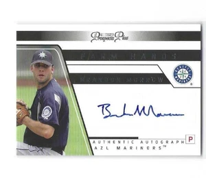 Tarjeta automática Tristar Prospects Plus Farm Hands Brandon Morrow 2006 #FH33 - Imagen 1 de 2
