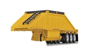 First Gear 50-3490 Bottom Dump Trailer -Yellow 1/50 Die-cast New MIB - Picture 1 of 1