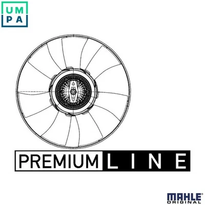 FAN ENGINE COOLING CFF 500 000P FOR VW CRAFTER/30-50/Platform/Chassis/Van/Bus - Image 1 of 4