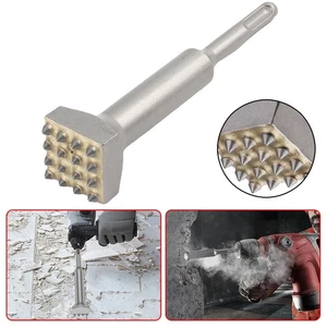 Broca de cincel martillo arbusto 16 dientes con punta de carburo SDS PLUS para cemento hormigón piedra - Imagen 1 de 14