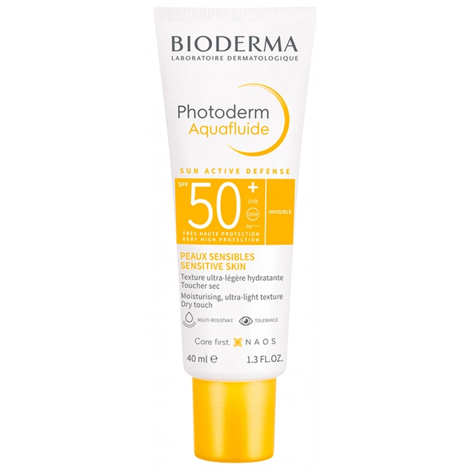 Bioderma Photoderm Aquafluide Sun Active Defense LSF50+ 40 ml ist eine auf Wasse
