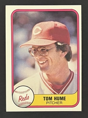 1981 Fleer Tom Hume Cincinnati Reds #211 - Image 1 of 3