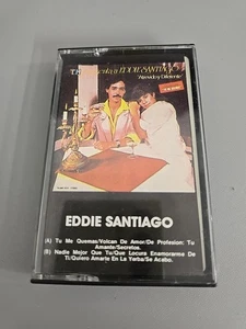 Eddie Santiago  Cassette Tape 1986 - Picture 1 of 6