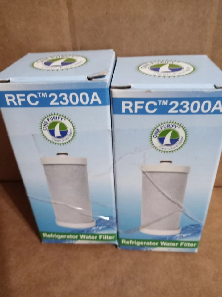 ONE PURIFY RFC2300A Water Filter for LG-Kenmore-Frigidaire Fridge Lot/2 NEW - Image 1 of 2