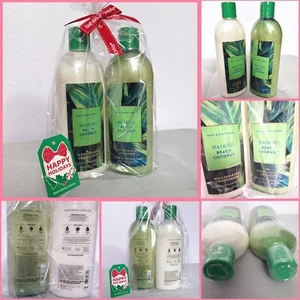 NEW BATH & BODY WORKS Waikiki Beach Coconut Shampoo & Conditioner Rare $33.90 - Picture 1 of 8