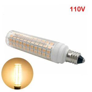 E11 LED Light Bulb 15W 110V Dimmable 136LED Ceramics Ceiling Fan Lamp Warm White - Picture 1 of 10