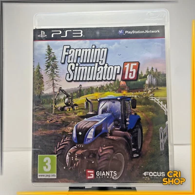 FARMING SIMULATOR 15 🚜 SONY PS3 PAL ITALIANO 🇮🇹 INCLUSO COMPLETO OTTIMO 🔥 - Immagine 1 di 4