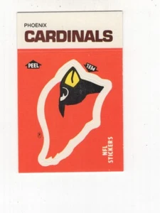 1988 FLEER TEAM ACTION STICKER PHOENIX CARDINALS LOGO - Picture 1 of 2