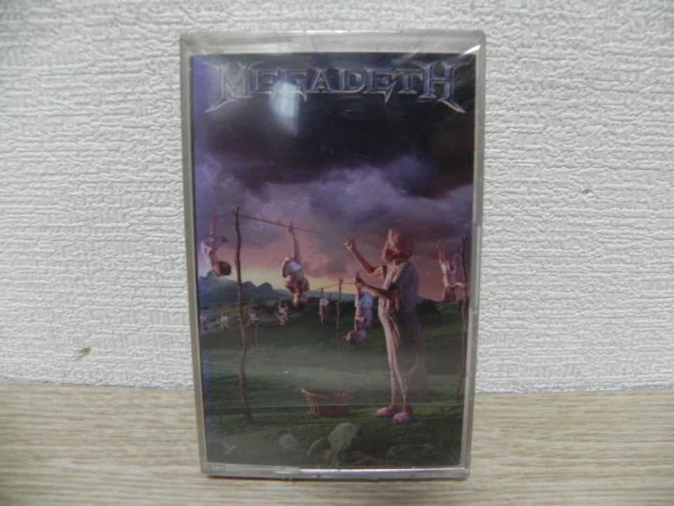 Megadeth - Youthanasia 1994 Rare KOREA Cassette Tape / SEALED NEW - Image 1 of 3
