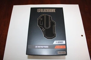 Blackhawk T-Series Holster L2C S&W M&P 9/40/45 & Taurus 24/7 Pro RH - 410757BKR - Picture 1 of 3