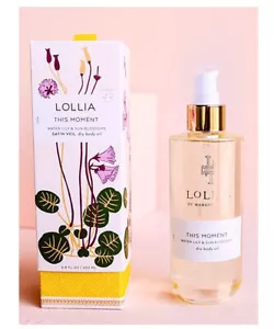 Lollia This Moment Dry Body Oil Water Lily & Sun Blossoms - Picture 1 of 1