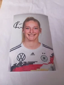Signiertes Foto Camilla Küver DFB Frauen NEU (3) - Picture 1 of 1