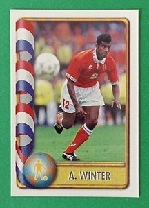 1998 Navarrete France World Cup FIFA Ax Cromo #294 ARON WINTER Netherlands Team