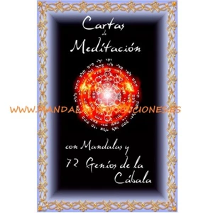 ORACULO TAROT 72 CARTAS MEDITACION GENIOS CABALA KABALA Qabbaláh ESPAÑOL MANDALA - Imagen 1 de 4