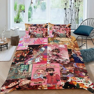 Toilet-bound Hanako-kun 3Pcs Bedding Sets Duvet Cover Sets All Season for Kids - Image 1 of 4