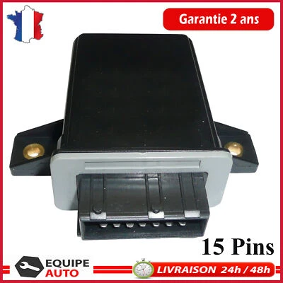 Module Ventilateur Refroidissement pour Citroen Berlingo Peugeot Partner 1338A1 - Photo 1/4