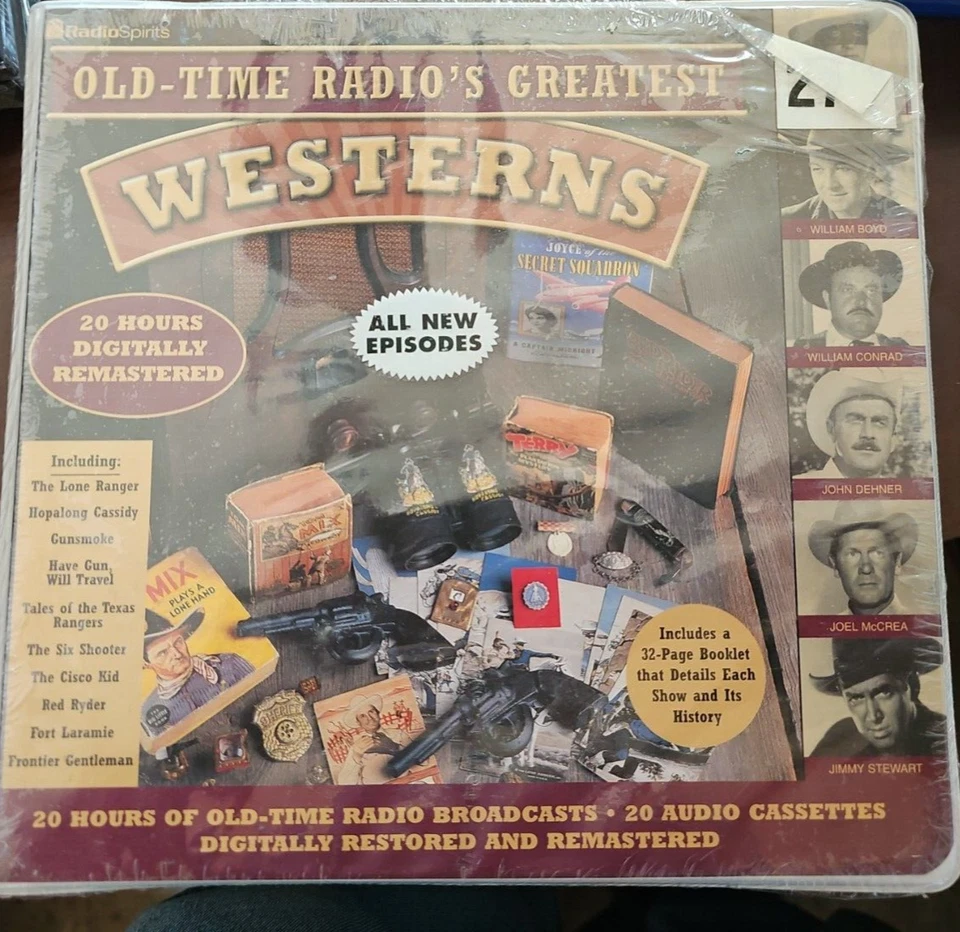 20 Hour Collections: Old Time Radio's Greatest Western Shows (2002, Audio Cassette / Hardcover, Unabridged edition)