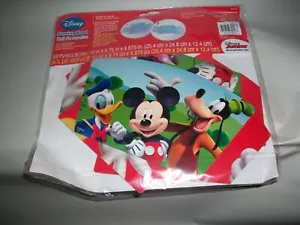Disney Mickey Mouse Casa Club Fiesta Hora Servir Cuenco Plegable Servir Lanzar-NUEVO-Sellado - Imagen 1 de 1