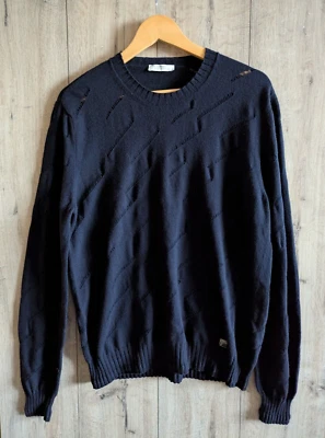 Versace Collection Man MAGLIA UOMO Men's sweaters Jumpers dark blue size XL - Image 1 of 4
