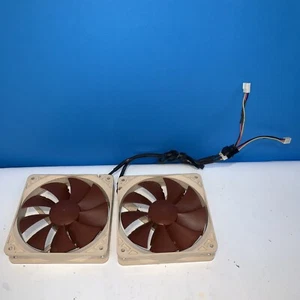 Lot Of 2 Noctua NF-P12 120MM 3-Pin cooling fans - Imagen 1 de 3