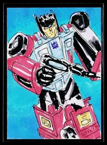 2024 Dynamite Transformers 40th Anniversary 1/1 Auto Sketch Card Ricky Santos - Picture 1 of 2