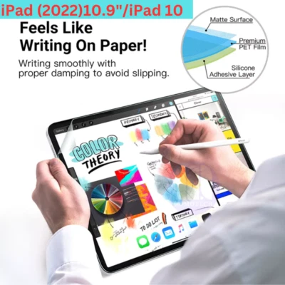 Screen Protector PAPER FEEL Film For iPad (2022) 10.9"/iPad 10th Generation 10.9 - Image 1 of 4