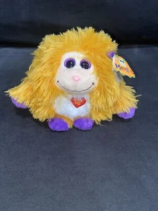 2012 TY Monstaz RUFUS Luv Me Soft Plush Beanie Cuddly Toy 18cm Collectible - Picture 1 of 8