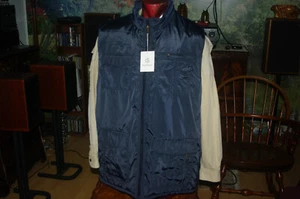 New Men's Navy Blue FlyGo Dincavine Classic Fleece Lined Vest Size 3XL - Picture 1 of 7