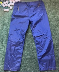 Vintage 1990’s Eastern Mountain Sports Rain Shell Pants Women’s Medium - Picture 1 of 4