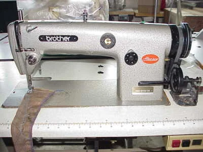 SERVICED JAPANESE BROTHER LOCKSTITCH SEWING MACHINE  - Image 1 of 4