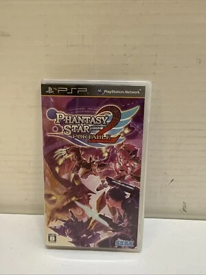 Phantasy Star Portable 2 PlayStation Portable PSP Japanese Import US Seller  B3G - Image 1 of 3