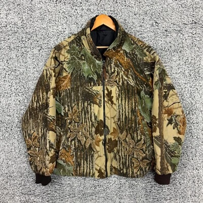 Vintage Duxbak Jacket Mens 2XL Camo Bomber Reversible Hunting Skater Grunge XXL - Image 1 of 4