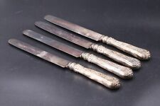 4 Tiffany & Co. Sterling Silver Table Knives, Olympian Pattern, 16.1 oz.