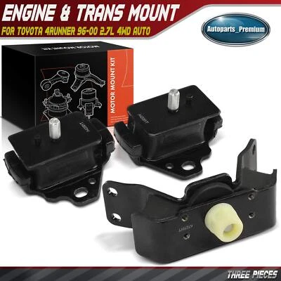 3x Montaje de motor y transmisión para Toyota 4Runner 96-00 2,7 L 4x4 automático Foto 1 de 4