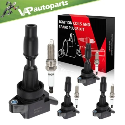 4 For 2015 2016 2017 2018 2019 Hyundai Sonata 1.6L L4 Ignition Coil & Spark Plug - Image 1 of 4