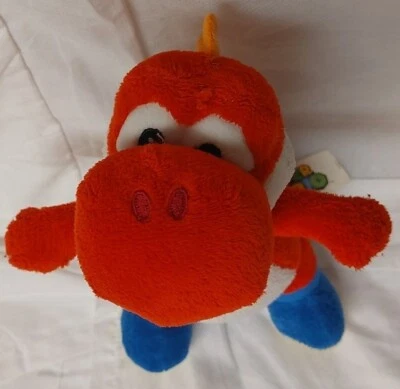 "Super Mario Brothers Red Yoshi 2017 peluche 8"" juguete de peluche X6" Foto 1 de 4