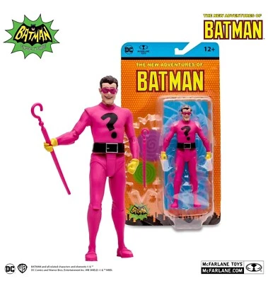 "Figura de acción McFarlane Toys DC Retro 66 Adventures of Batman The Riddler 6""" Foto 1 de 4