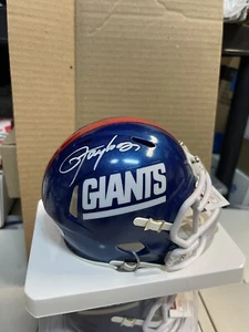 New York Giants Lawrence Taylor #56 SIGNED RIDDELL Color Rush Mini Helmet JSA - Picture 1 of 2