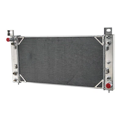 Aluminum 3 Rows Radiator For Chevy Silverado Suburban Tahoe Hummer H2 99-13 Foto 1 de 4