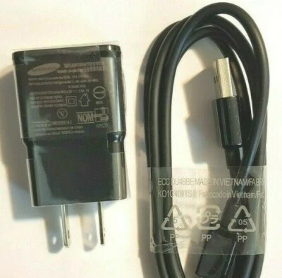 Samsung OEM Original Galaxy Charger + USB C Cable S8 9 10 20 NOTE 8 9 10 20 - Image 1 of 2