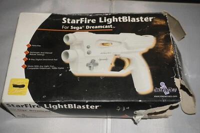 Interact Starfire Lightblaster Gun (Sega Dreamcast) Complete in Box CIB - Image 1 of 4