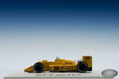 1/43 Spark 1987 Lotus 99T Nakajima #11 Japanese GP 🤝ALSO OPEN FOR TRADE🤝 - Image 1 of 4