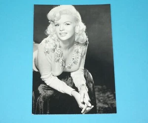 FILM STAR POSTCARD JAYNE MANSFIELD PHOTO CARD 1950s DUTCH HOLLAND - Picture 1 of 2