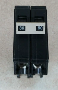 Cutler Hammer CH280 2 Pole 80 Amp Circuit Breaker - Picture 1 of 4