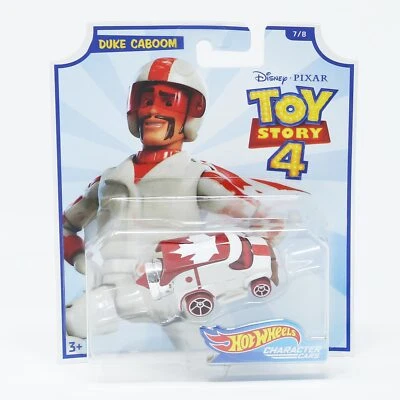 Veículo Hot Wheels Disney Pixar Toy Story personagem Duke Caboom carro brincar - Imagem 1 de 2