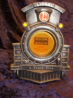 LIONEL LEGENDARY FRAME~6.25”x4.5”~A-Track-Tive~For Pictures 2.5”x2.5”~VGC~ - Image 1 of 4