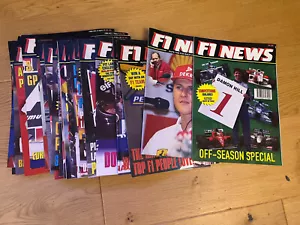 F1 News Magazine 1996 Season All 22 Issues Michael Schumacher Damon Hill - Picture 1 of 1