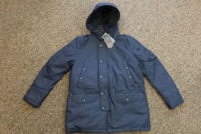 Nueva Parka Spiewak Para Hombre N3-B Tech Aviación Snorkel - AZUL MARINO - Talla XXL Foto 1 de 4