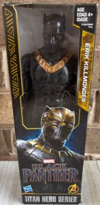 Black Panther Marvel Avengers Erik Killmonger Titan Hero Series Action Figure - Picture 1 of 5