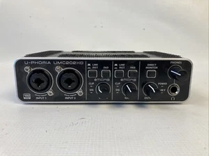 Behringer U-PHORIA UMC202HD 2-Channel, 24-Bit/192 kHz USB Audio Interface EUC - Picture 1 of 13